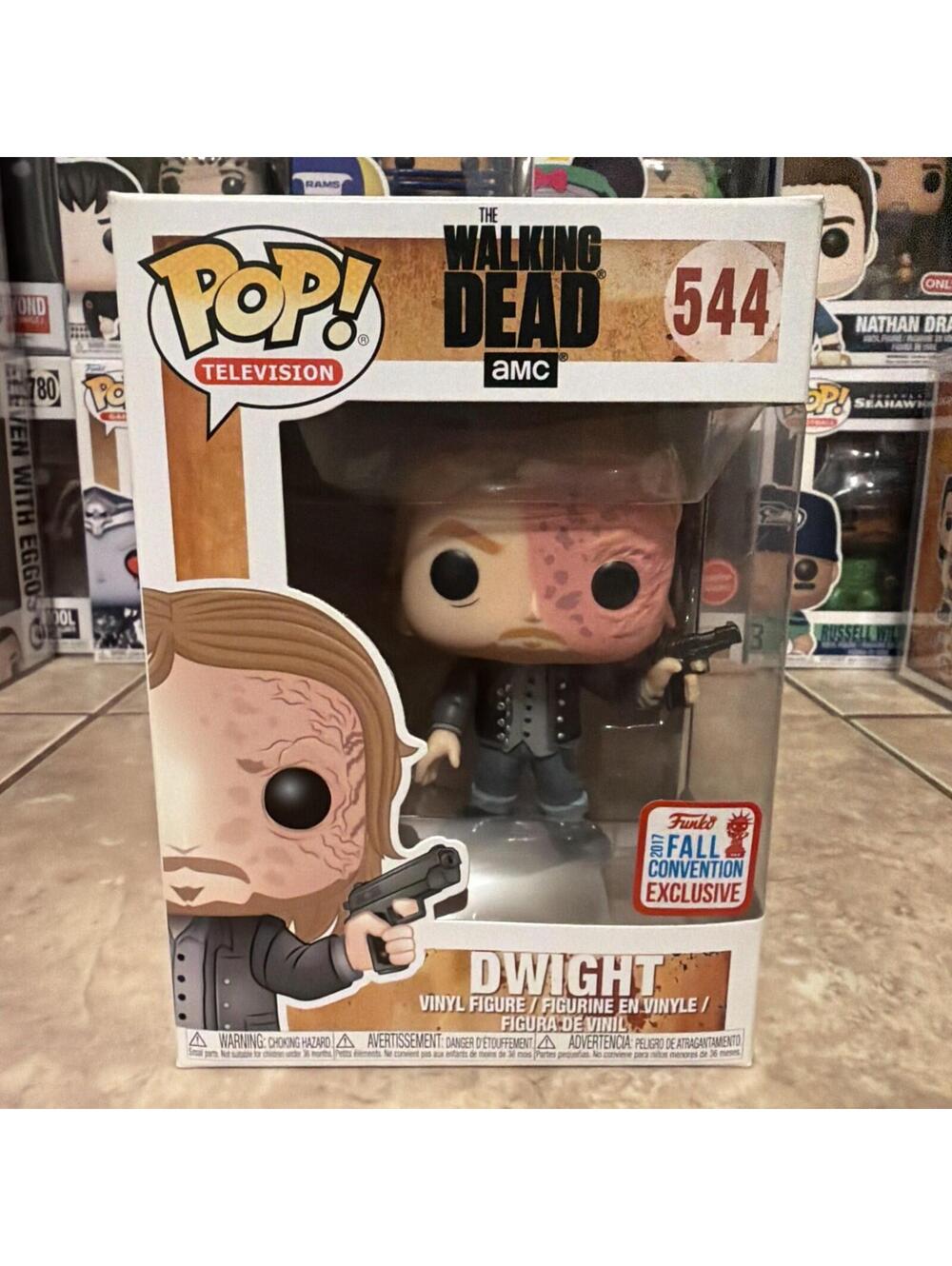 Funko Pop! Walking Dead DWIGHT #544 – 2017 Fall Convention Exclusive w/Protector